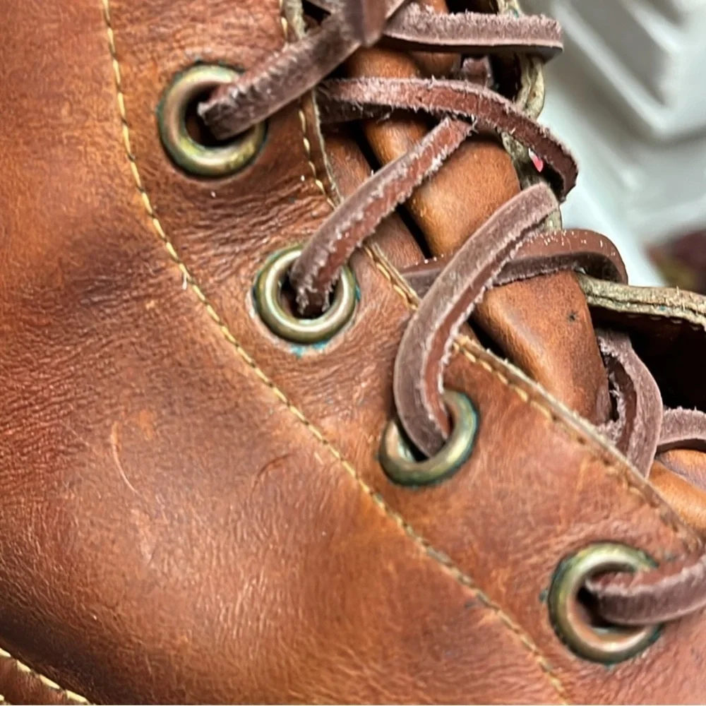Vintage L.L. Bean Men’s Tall Maine Hunting Boots Brown Size 8 FF Waterproof